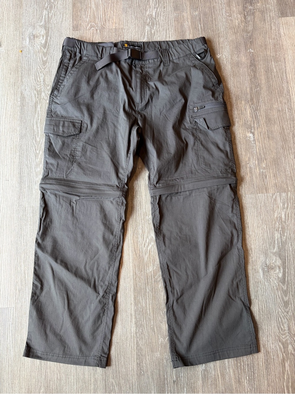 NWT BC Clothing Men's Convertible Cargo Pants XL/34